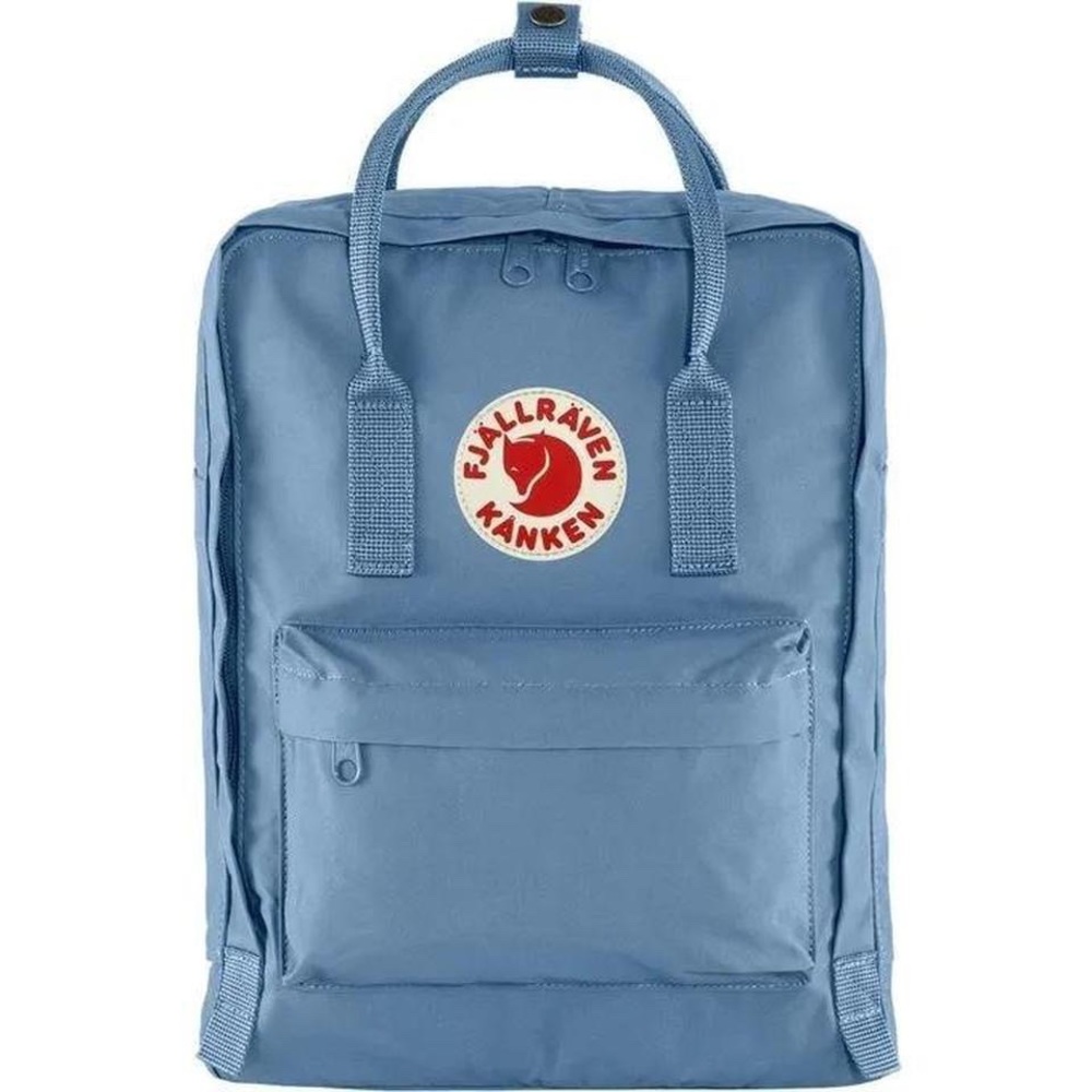 Blue fjallraven kanken backpack